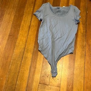 Light blue t shirt body suit
